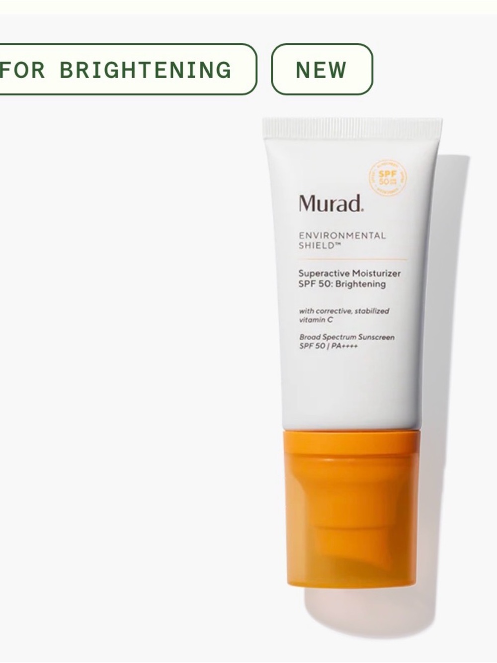 Murad Superactive Moisturizer SPF 50 Environmental Shield 50mL/1.7 FL OZ - New